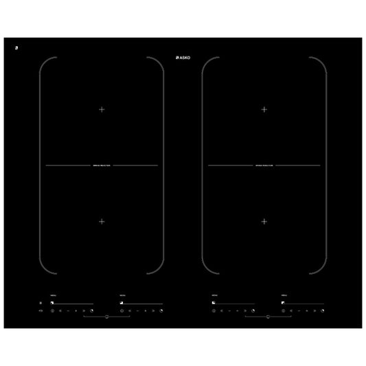ASKO Pro Series 60cm 4 Zone Bridge Ceramic Cooktop