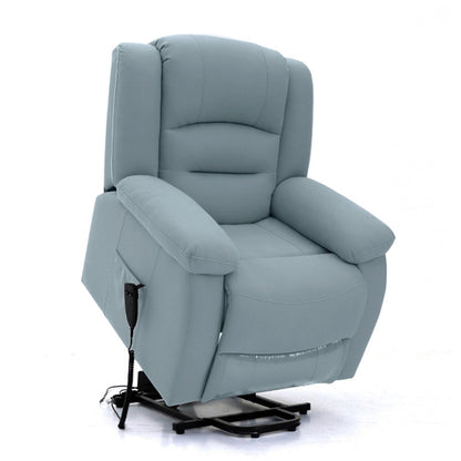 Top Gun Athena Lift & Recline Fabric Armchair Standard - Grey