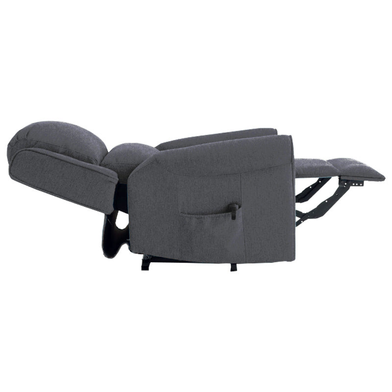 Top Gun Augustus Lift & Recline Fabric Armchair Standard - Anthracite