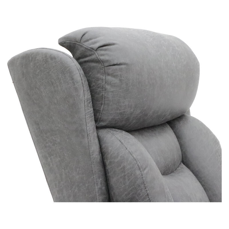 Avante Bolton Lift & Recline Arm Chair in Carbon Fabric - Standard Sized