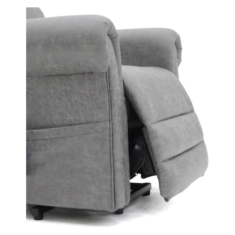 Avante Bolton Lift & Recline Arm Chair in Carbon Fabric - Standard Sized