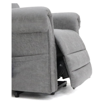 Avante Bolton Lift & Recline Arm Chair in Carbon Fabric - Standard Sized