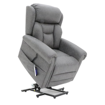 Avante Bolton Lift & Recline Arm Chair in Carbon Fabric - Standard Sized