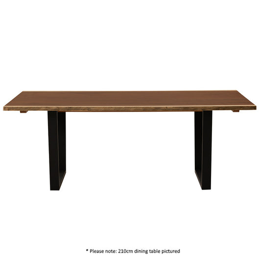 Baxter 180cm Timber Dining Table - Blackwood