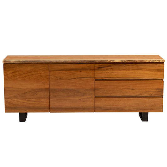 Baxter 2100mm Timber Buffet - Blackwood