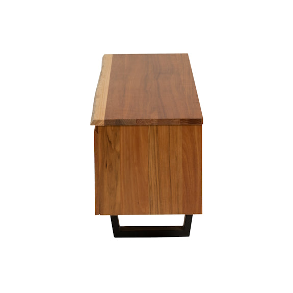 Baxter 1800mm Timber Entertainment Unit - Blackwood