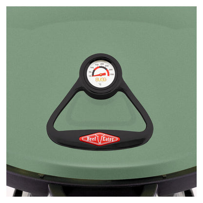 BEEFEATER BIGG BUGG  2 BURNER BENCHTOP BBQ W/TROLLEY  GREEN 2 BURNER