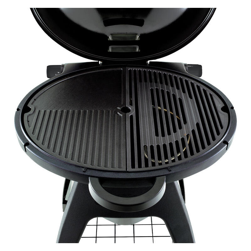 BEEFEATER BIGG BUGG  2 BURNER BENCHTOP BBQ W/TROLLEY  GREEN 2 BURNER