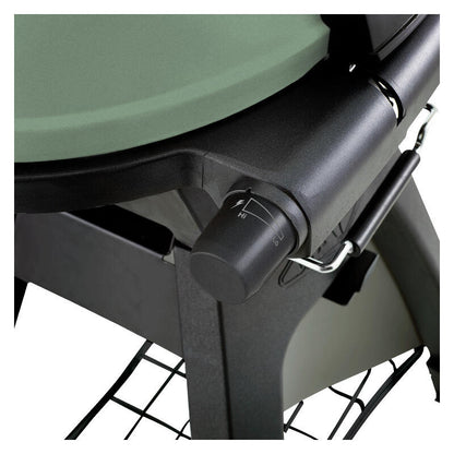 BEEFEATER BIGG BUGG  2 BURNER BENCHTOP BBQ W/TROLLEY  GREEN 2 BURNER