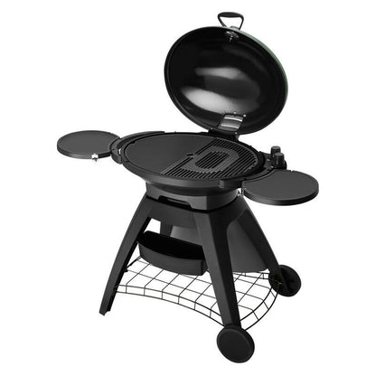 BEEFEATER BIGG BUGG  2 BURNER BBQ W/TROLLEY  GREEN 2 BURNER