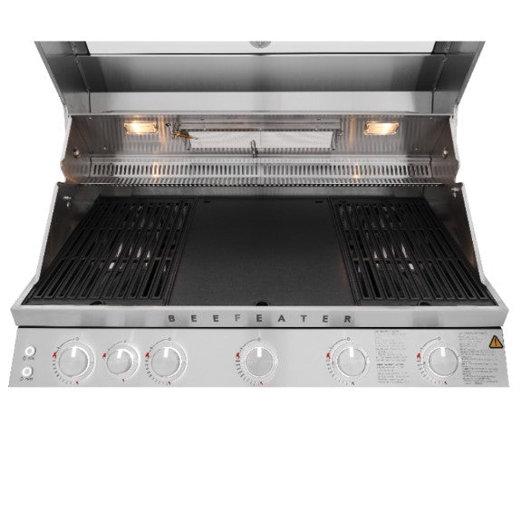 BeefEater 97cm Premium 5 Burner Built-in BBQ - Stainless Steel (7000)