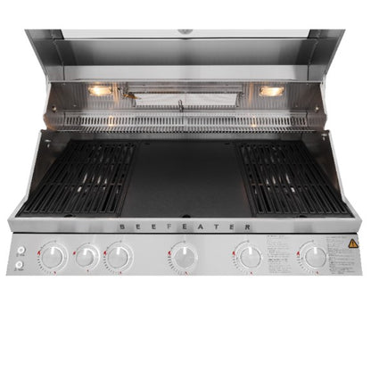 BeefEater 97cm Premium 5 Burner Built-in BBQ - Stainless Steel (7000)