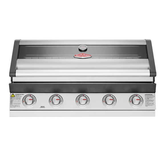 BEEFEATER BUILT IN BBQ 1600 SERIES 5 Burner