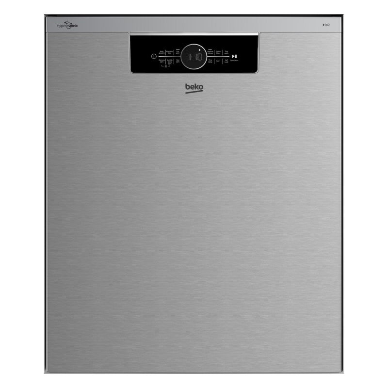 Beko 60cm Built Under Dishwasher - Platinum Steel