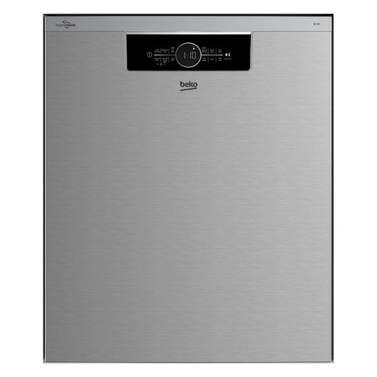 Beko 60cm Built Under Dishwasher - Platinum Steel
