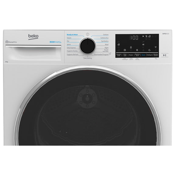 Beko 8kg Heat Pump Dryer with Steam