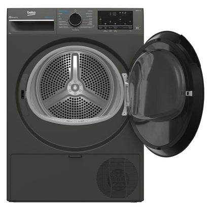Beko 9kg Smart Heat Pump Dryer with Steam - Graphite