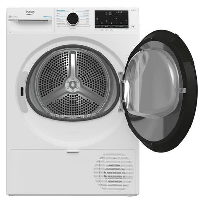 Beko 9kg Smart Heat Pump Dryer with Steam - White