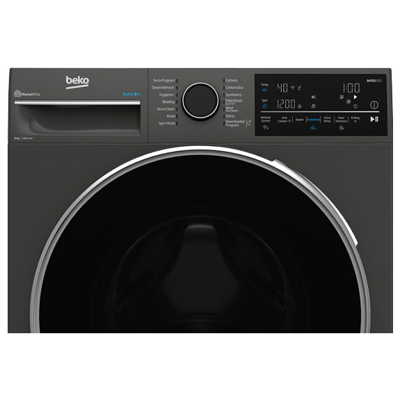 BEKO FRONT LOAD WASHER WITH STEAM 9kg