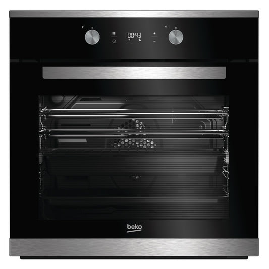 Beko 60cm Multifunction  Electric Oven - Stainless Steel