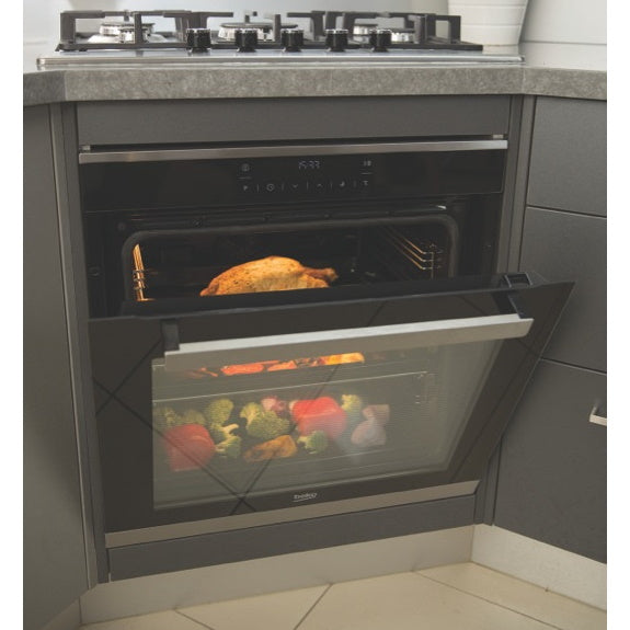 Beko 60cm Multifunction Oven - Black