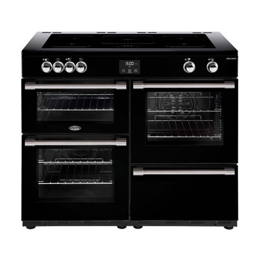 Belling 110cm CookCentre Induction Upright Cooker - Black