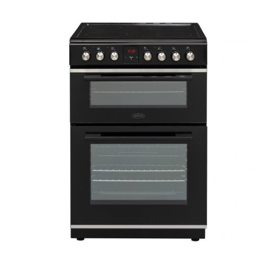 Belling 60cm Double Door Ceramic Upright Cooker