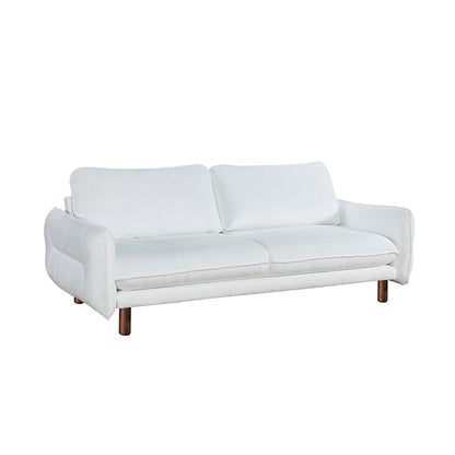 Benjamin 3 Seater Fabric Sofa - Cloud Dancer
