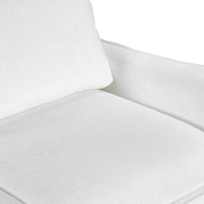 Benjamin 3 Seater Fabric Sofa - Cloud Dancer