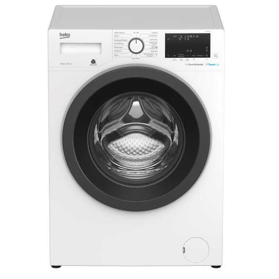 Beko 8.5kg Front Load Washer - White
