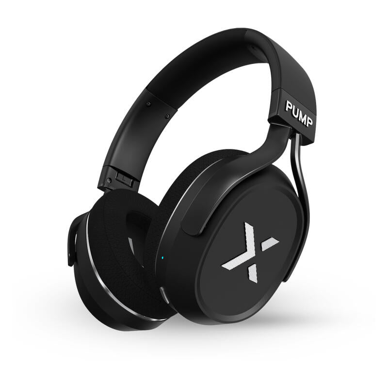 BlueAnt PumpX ANC Over-Ear Wireless Headphones - Black Silver