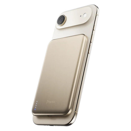 BMX 5,000mAh SolidSafe Air Magnetic Power Bank - Gold