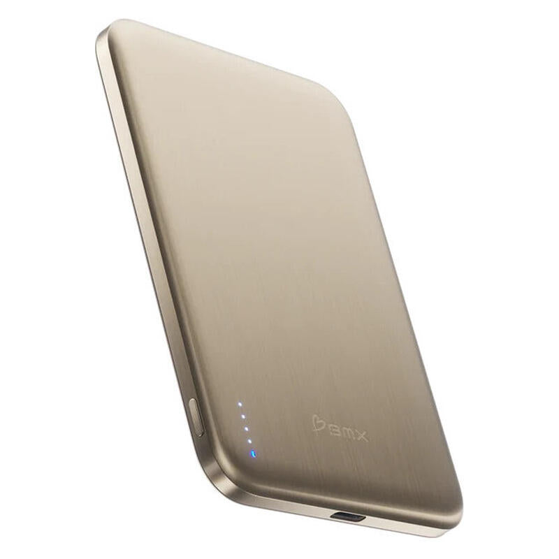 BMX 5,000mAh SolidSafe Air 20W Magnetic Power Bank - Gold