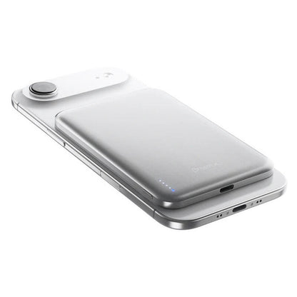 BMX 5,000mAh SolidSafe Air Magnetic Power Bank - Silver