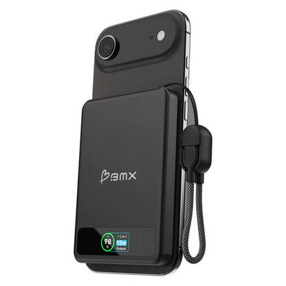 BMX 5,000mAh SolidSafe Magnetic Power Bank - Black