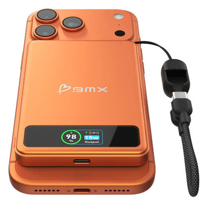 BMX SOLIDSAFE MAGNETIC 5K POWER BANK ORANGE 5,000MAH