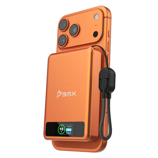 BMX 10,000mAh SolidSafe Magnetic Power Bank - Orange