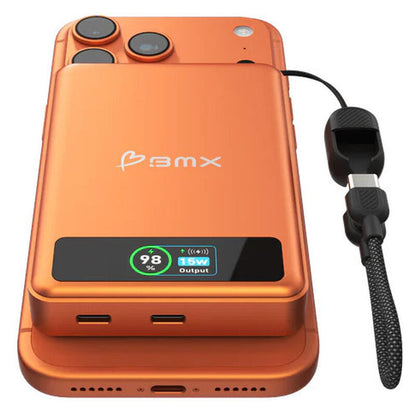 BMX 10,000mAh SolidSafe Magnetic Power Bank - Orange