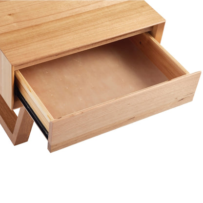 Bondi Single Drawer Lamp Table - Oak/Natural