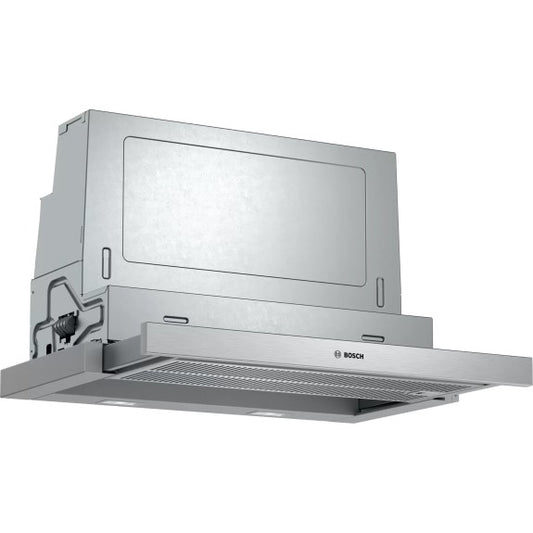 BOSCH SERIES 4 SLIDEOUT RANGEHOD - SILVER METALLIC 60cm