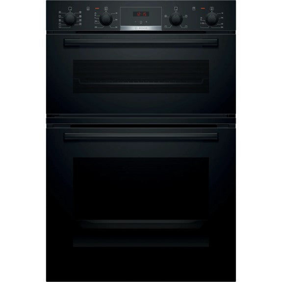 BOSCH SERIES 4 BLACK MULTIFUNCTION DOUBLE OVEN