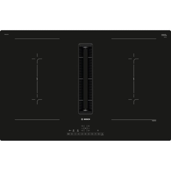 BOSCH INDUCTION COOKTOP WITH DOWNDRAFT VENTILATION