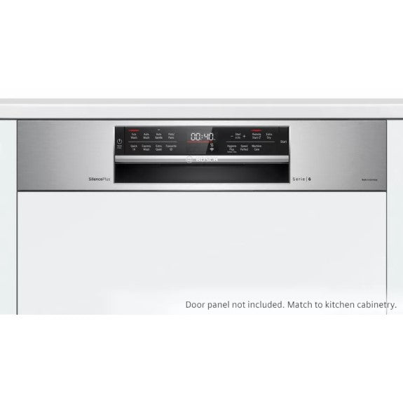 BOSCH SERIES 6 SEMI-INTERGRATED DISHWASHER 60cm