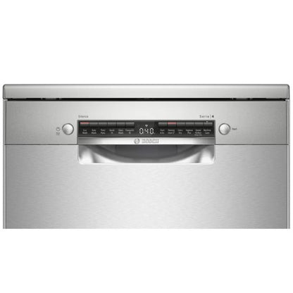 BOSCH SERIES 4 FREESTANDING DISHWASHER - STAINLESS STEEL 60cm