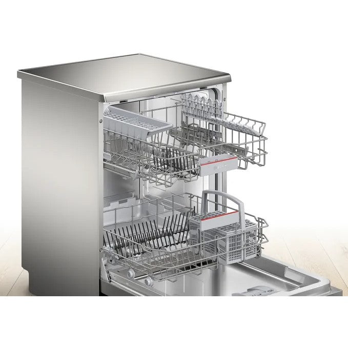 BOSCH SERIES 4 FREESTANDING DISHWASHER - STAINLESS STEEL 60cm
