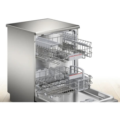 BOSCH SERIES 4 FREESTANDING DISHWASHER - STAINLESS STEEL 60cm