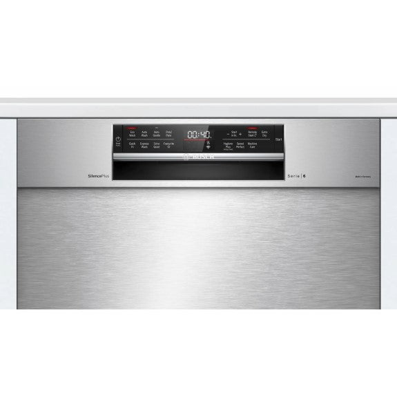 BOSCH SERIES 6 BUILT UNDER DISHWASHER - STAINLESS STEEL 60cm