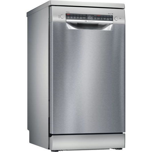 BOSCH SERIES 6 FREESTANDING SLIMLINE DISHWASHER - STAINLESS STEEL 45cm
