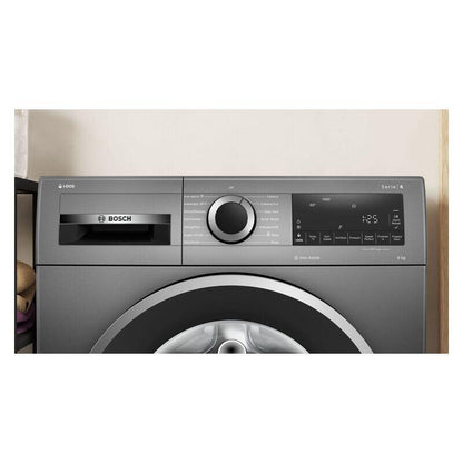 Bosch 9kg Series 6 Washing Machine - Iron Grey