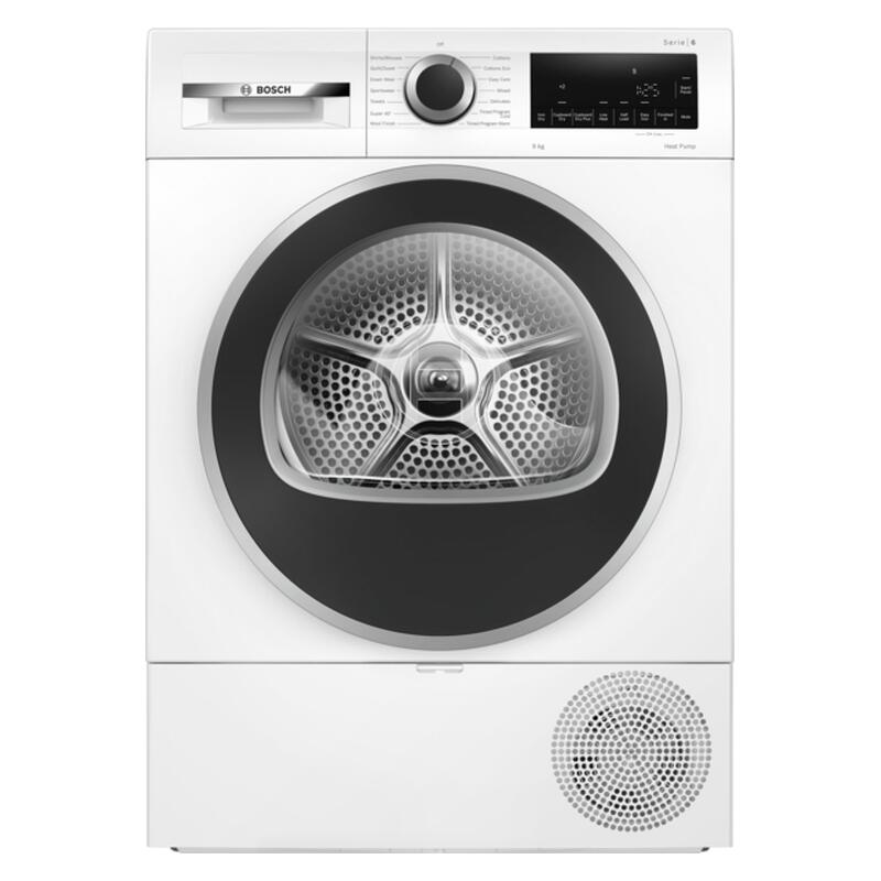 Bosch 9kg Heat Pump Dryer (Series 6)